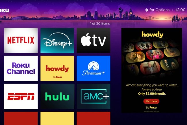 Roku launches Howdy, a $2.99 ad-free streaming service