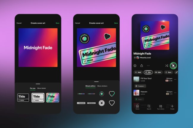Spotify’s latest feature lets you add your own transitions to playlists